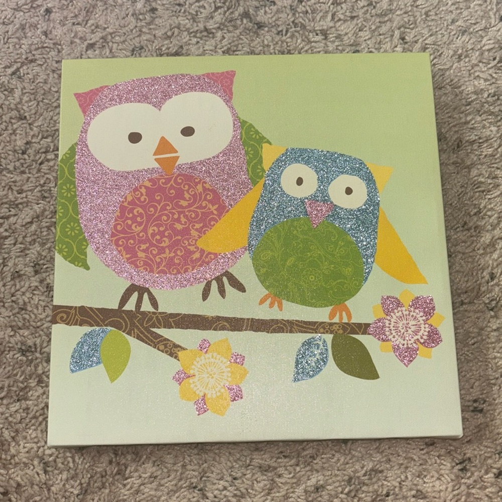Owl wall decor